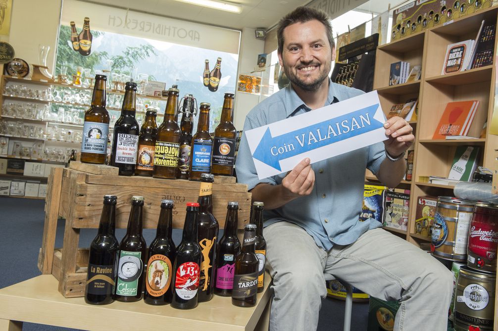 Cédric Darbellay, président de l'Association valaisanne des buveurs d'orge, estime que la visibilité offerte par internet est l'une des explications à l^'origine du boum des brasseries artisanales.