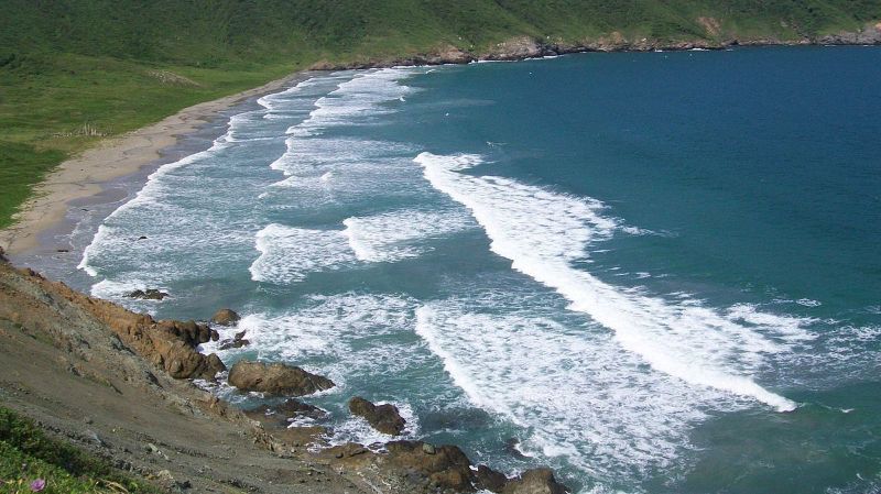 C'est sur cette plage de Colombie que deux touristes suisses ont péris noyés.