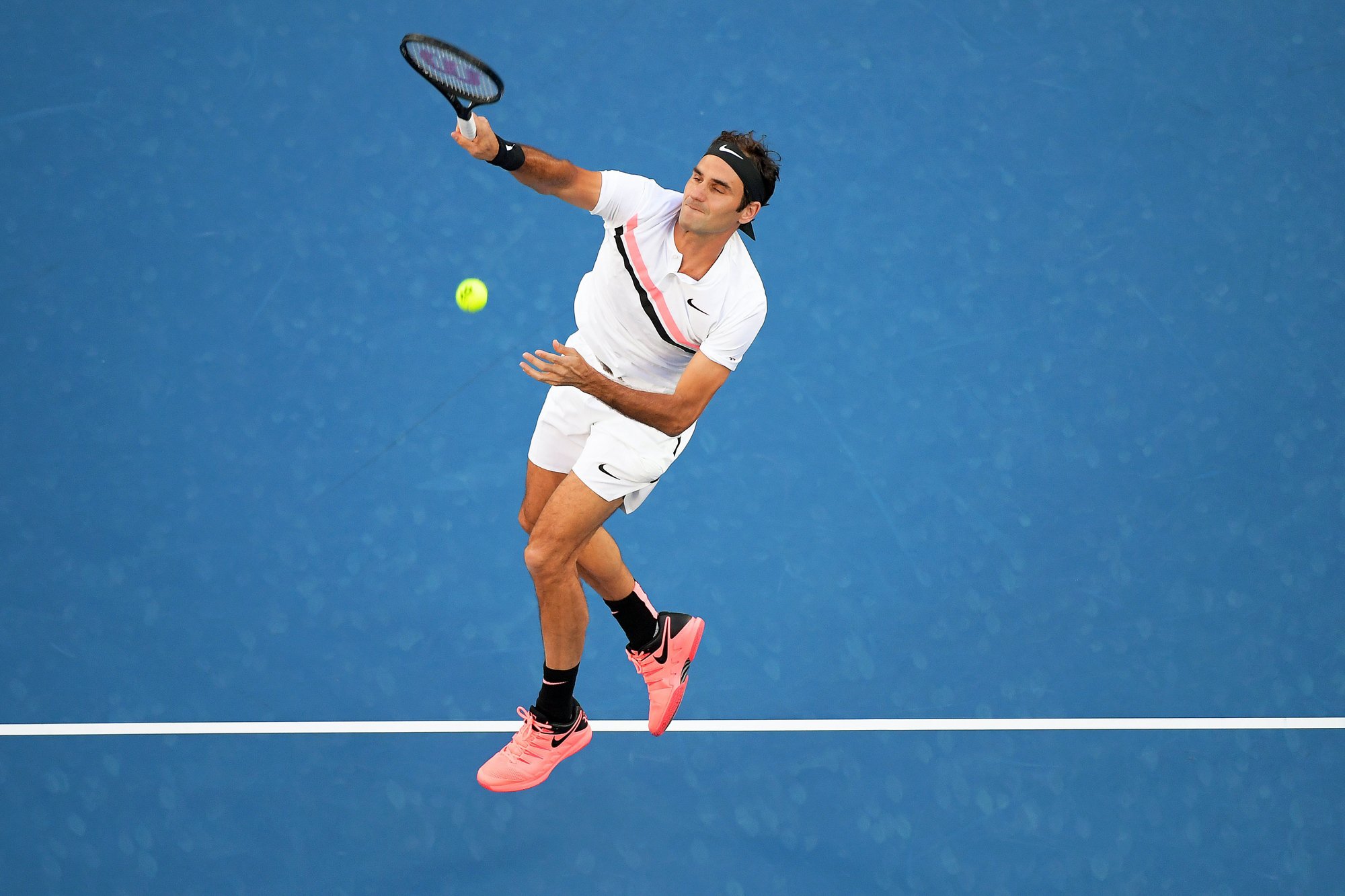 Roger Federer était, à en croire Yves Allegro, meilleur lors de la Hopman Cup que durant l'année 2018.