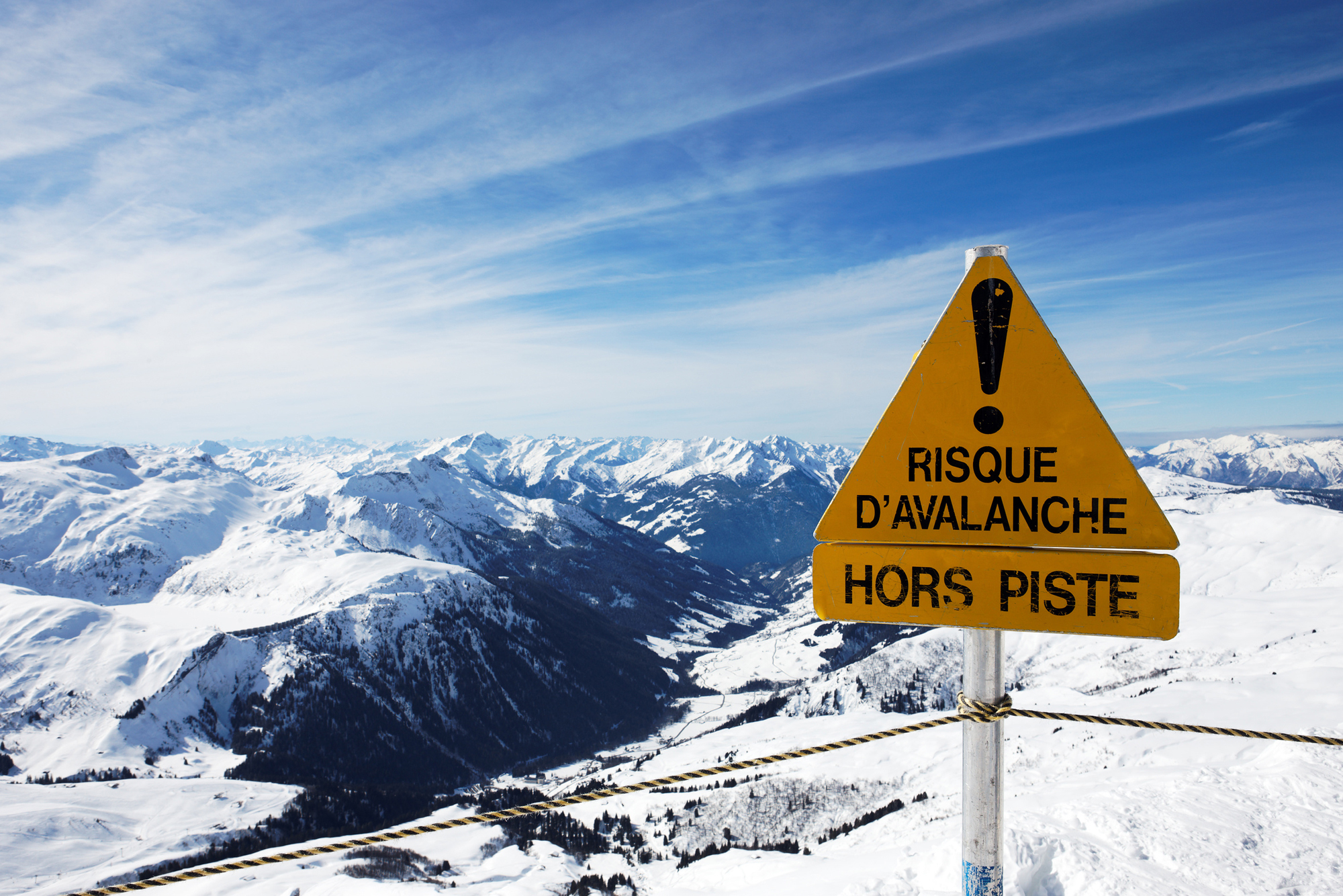 Tout le canton est placé en degré d'avalanche «fort».