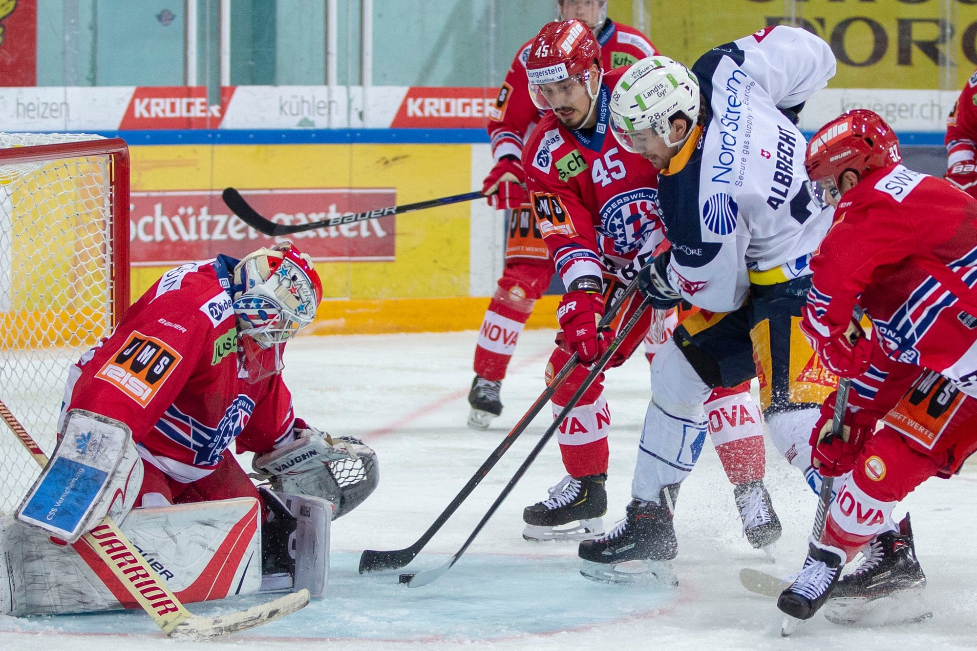 Yannick-Lennart Albrecht avait quitté Langnau pour Zoug durant l'été.