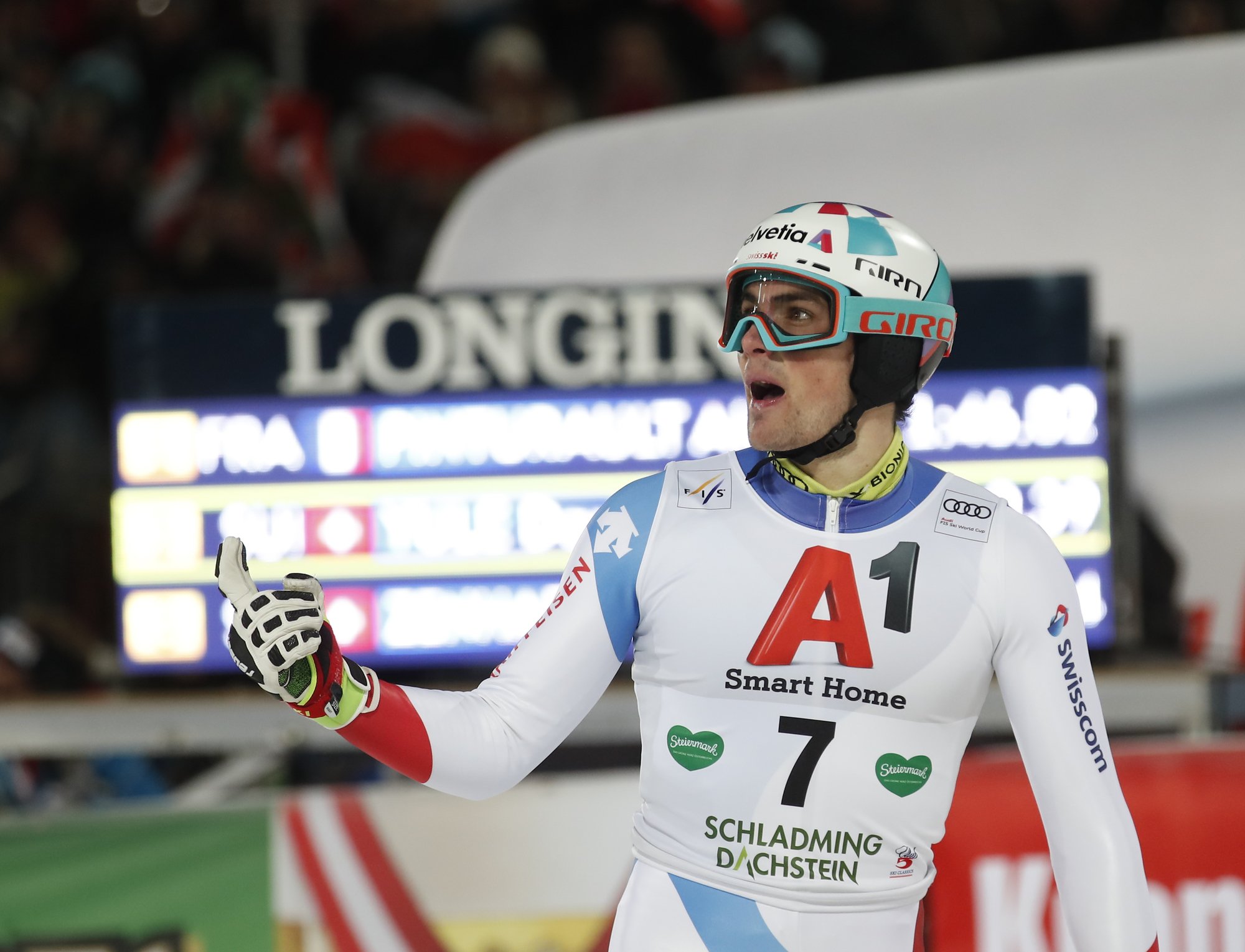 Daniel Yule demeure l'un des slalomeurs les plus réguliers du monde.