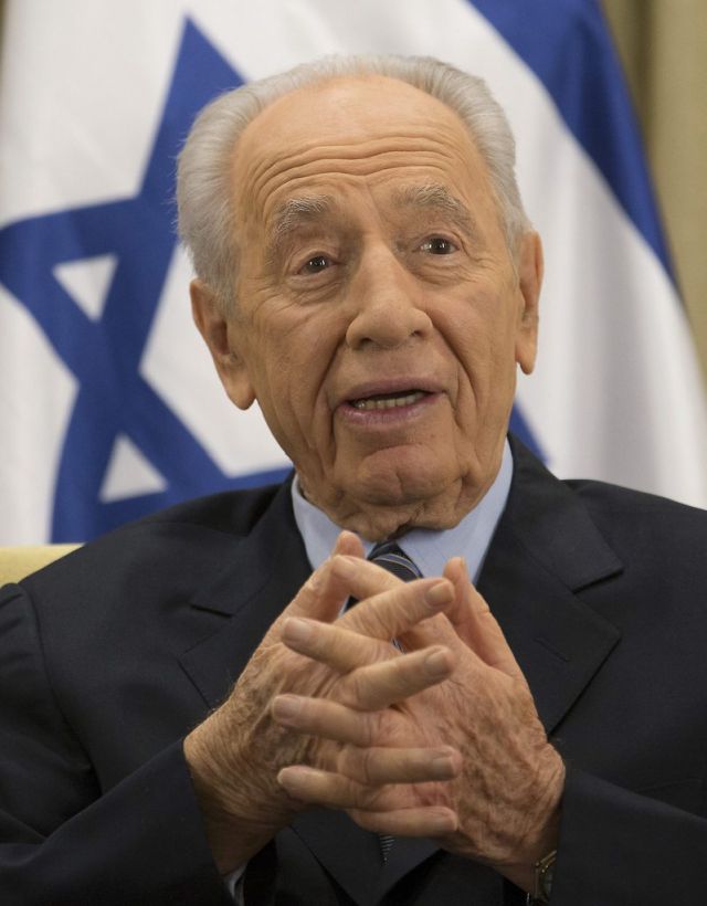 Le président israélien Shimmon Peres est prêt à renouer un dialogue avec l'état Palestinien. 