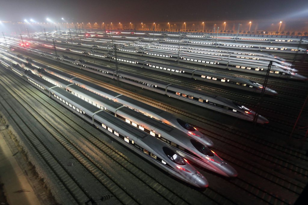 La Chine a inauguré la plus longue ligne de TGV du monde mercredi. 