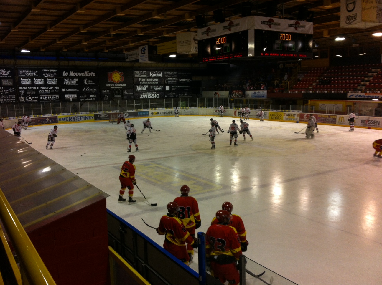 Suivez en direct la rencontre entre Sierre et Red Ice qui se déroule ce soir à Sierre.