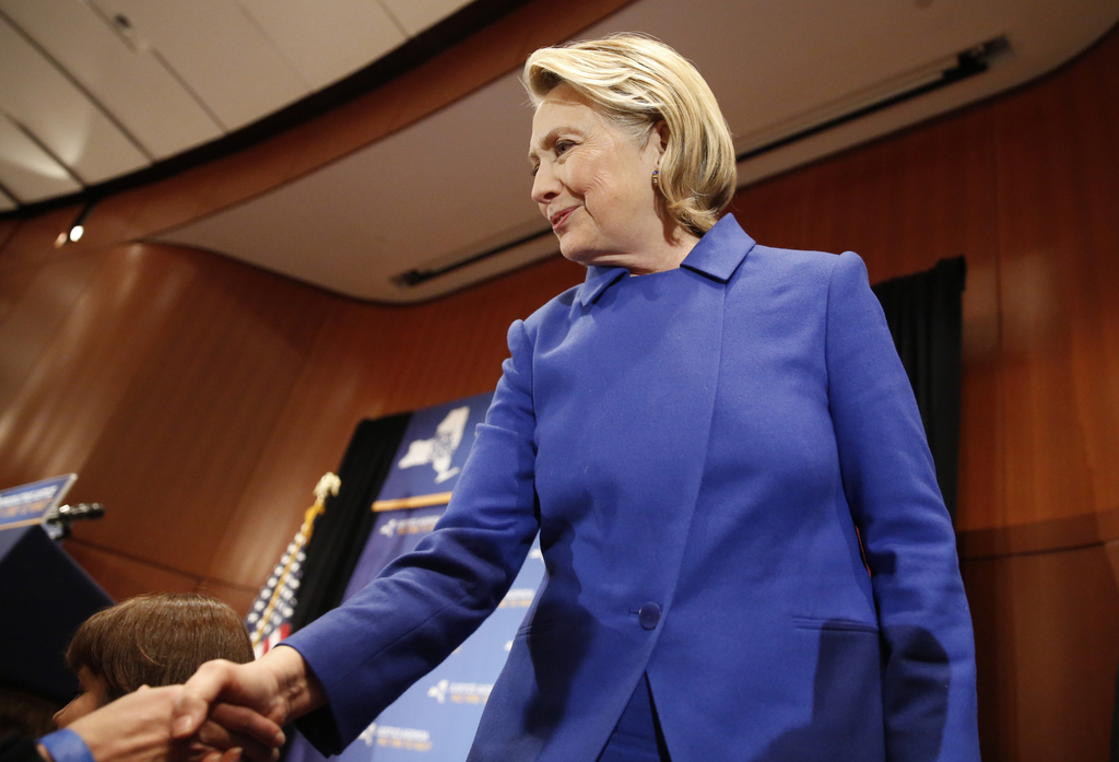 Hillary Clinton a exclu pour la première fois lundi de se présenter à l'élection présidentielle de 2020.