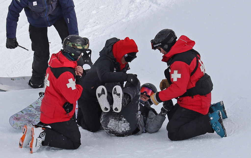 Podladtchikov s'était déchiré le tendon d'Achille lors d'une chute en finale des Mondiaux de half-pipe à Park City.