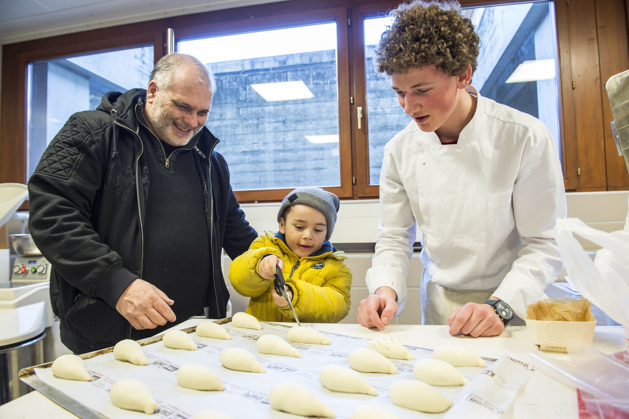 Le président de GastroValais, André Roduit, a fait un petit tour à la journée portes ouvertes. "Mais ce n'est pas une visite officielle", a-t-il confié