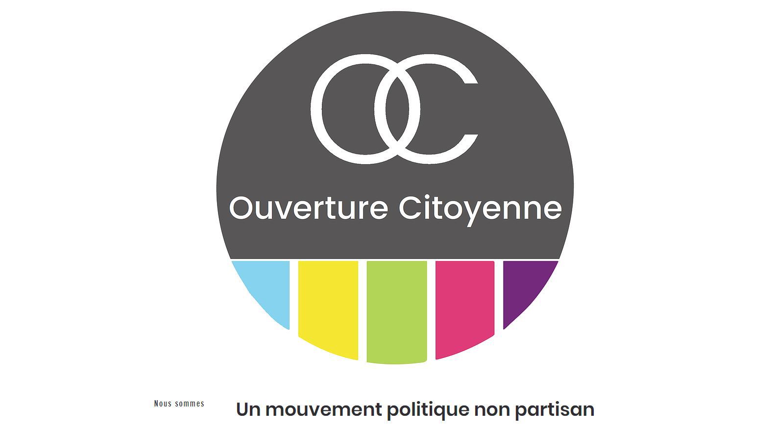 Le logo du nouveau mouvement non partisan.