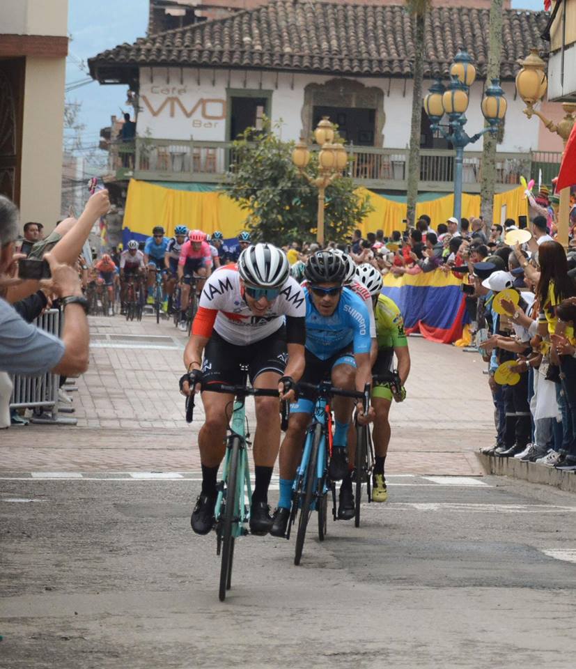 Simon Pellaud a terminé le Tour Colombia au 58e rand du général.