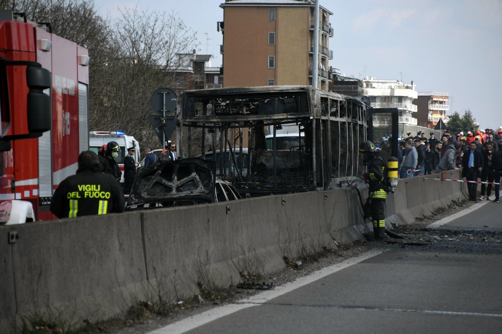 Les policiers italiens étaient parvenus à faire sortir tous les enfants à temps.