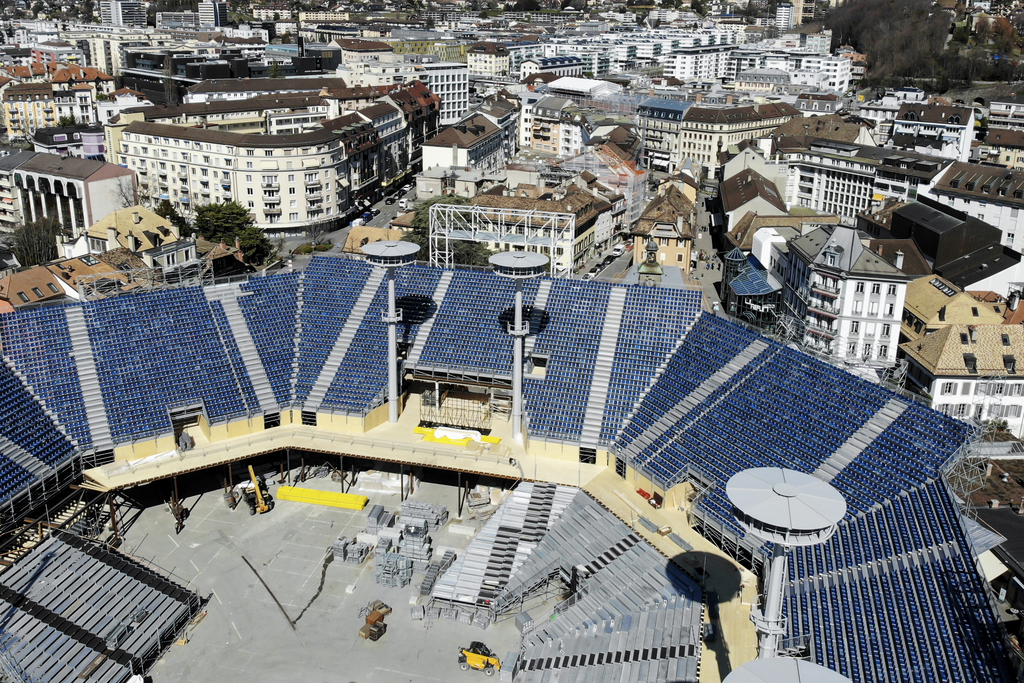 Entre 80 et 100 personnes sont à l'oeuvre sur le chantier.