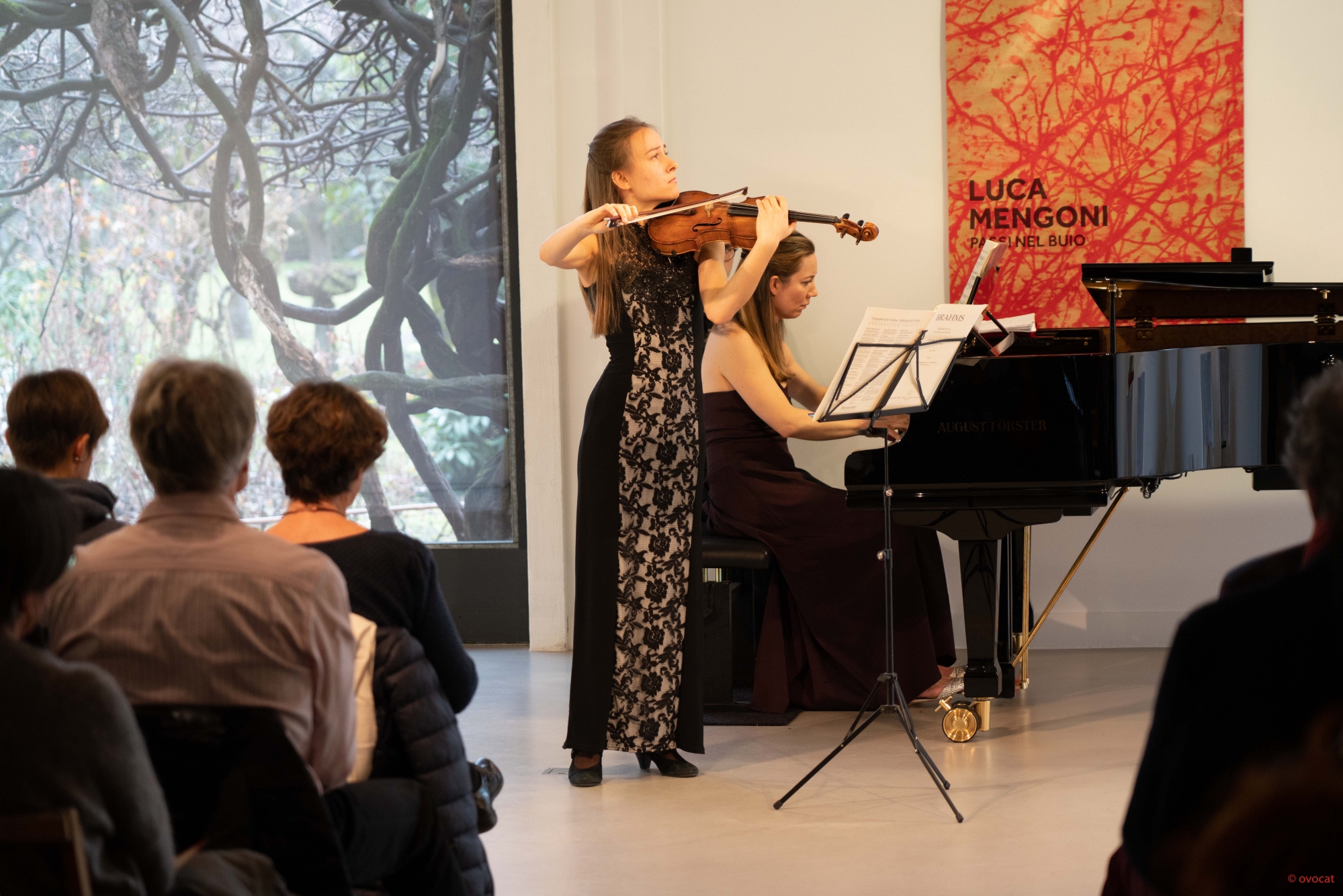 Anna Agafia Egholm à la Fondation Louis Moret à Martigny dans le cadre des Concerts Musique Côté Jardin, le 10 mars 2019. Elle y avait présenté une partie de son programme, en préparation du Concours Nielsen.