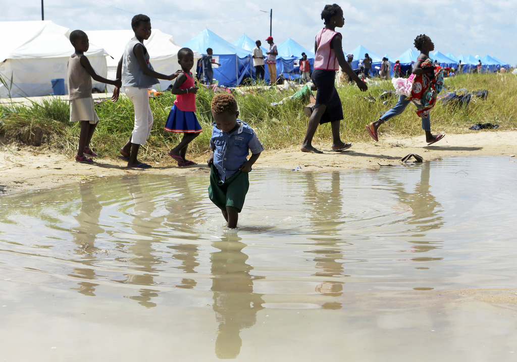 Après le passage du cyclone, près de 165'000 personnes ont été contraintes à quitter leurs logements détruits.