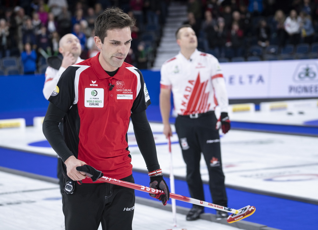 Battus par les Canadiens, les Suisses ne disputeront pas la finale des Mondiaux de Lethbridge.