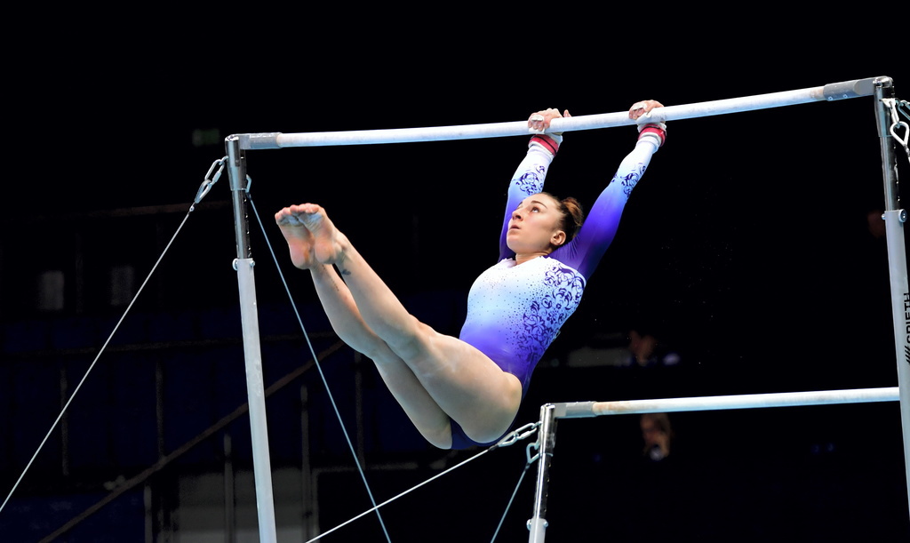 Dimanche, Ilaria Käslin pourra viser une médaille à la poutre lors de la finale aux engins.