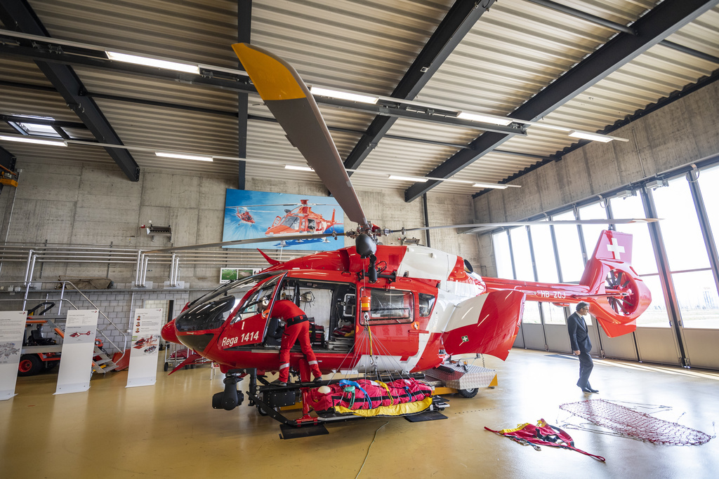Le nouvel hélicoptère bimoteur de la Rega réunit les meilleures techniques aéronautiques.