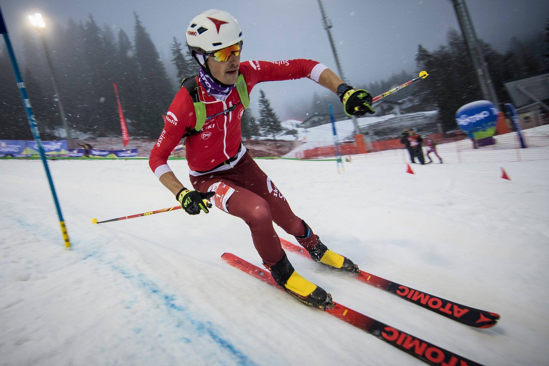 Troisième mercredi, Iwan Arnold est le roi mondial du sprint.