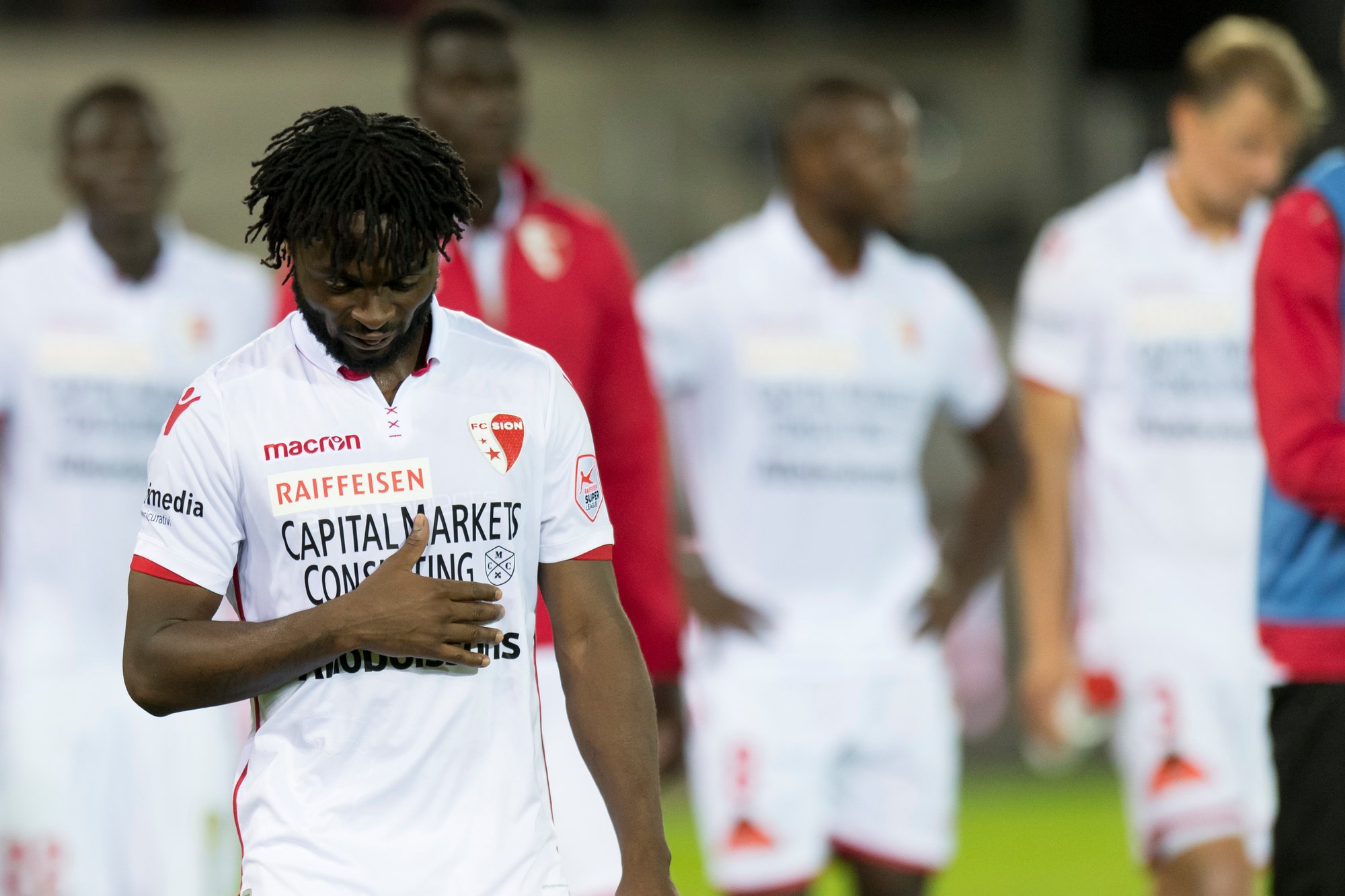 Suspendu, Xavier Kouassi ne pourra pas jouer dimanche avec le FC Sion contre Lugano.