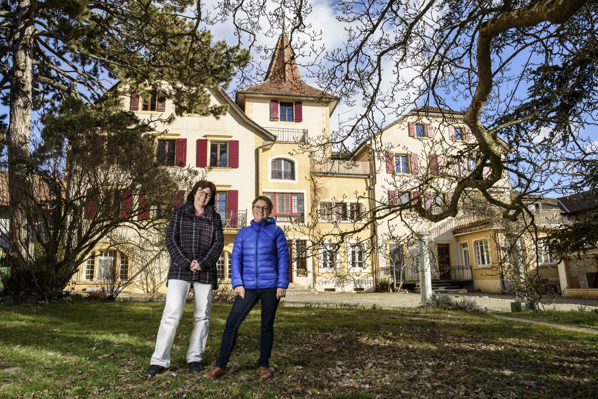 Inés Sancho Dupraz (g.) et Marilyne Hunziker (dr.) y vivent depuis 30 et 20 ans respectivement.