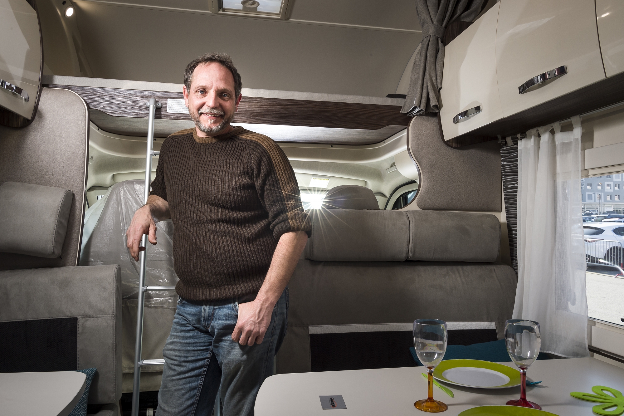 Alexandre Maury, passionné de camping-cars depuis vingt ans, a fait de sa passion son métier. 