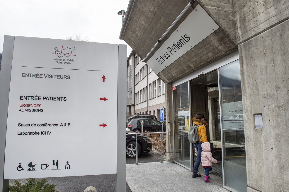 Les parents sont appelés à ne plus amener leurs enfants se faire soigner à l'hôpital de Martigny.