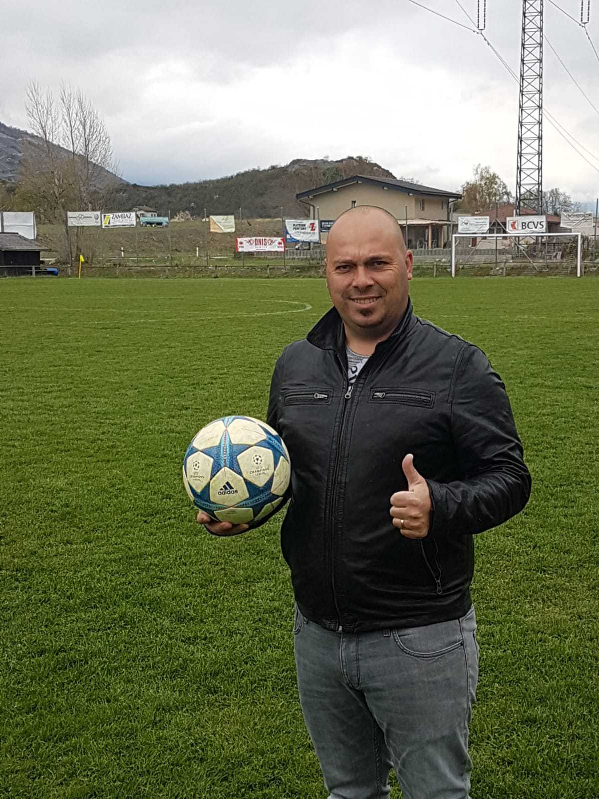 José Afonso est fier d'être à la tête d'une équipe de Grône joueuse et efficace