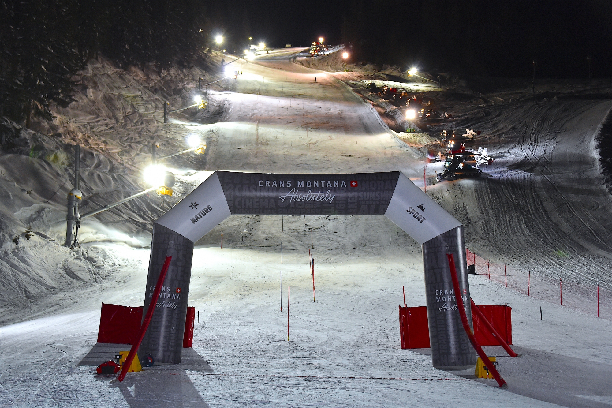 Un slalom nocturne exhibition est prévu le 15 janvier à Crans-Montana.