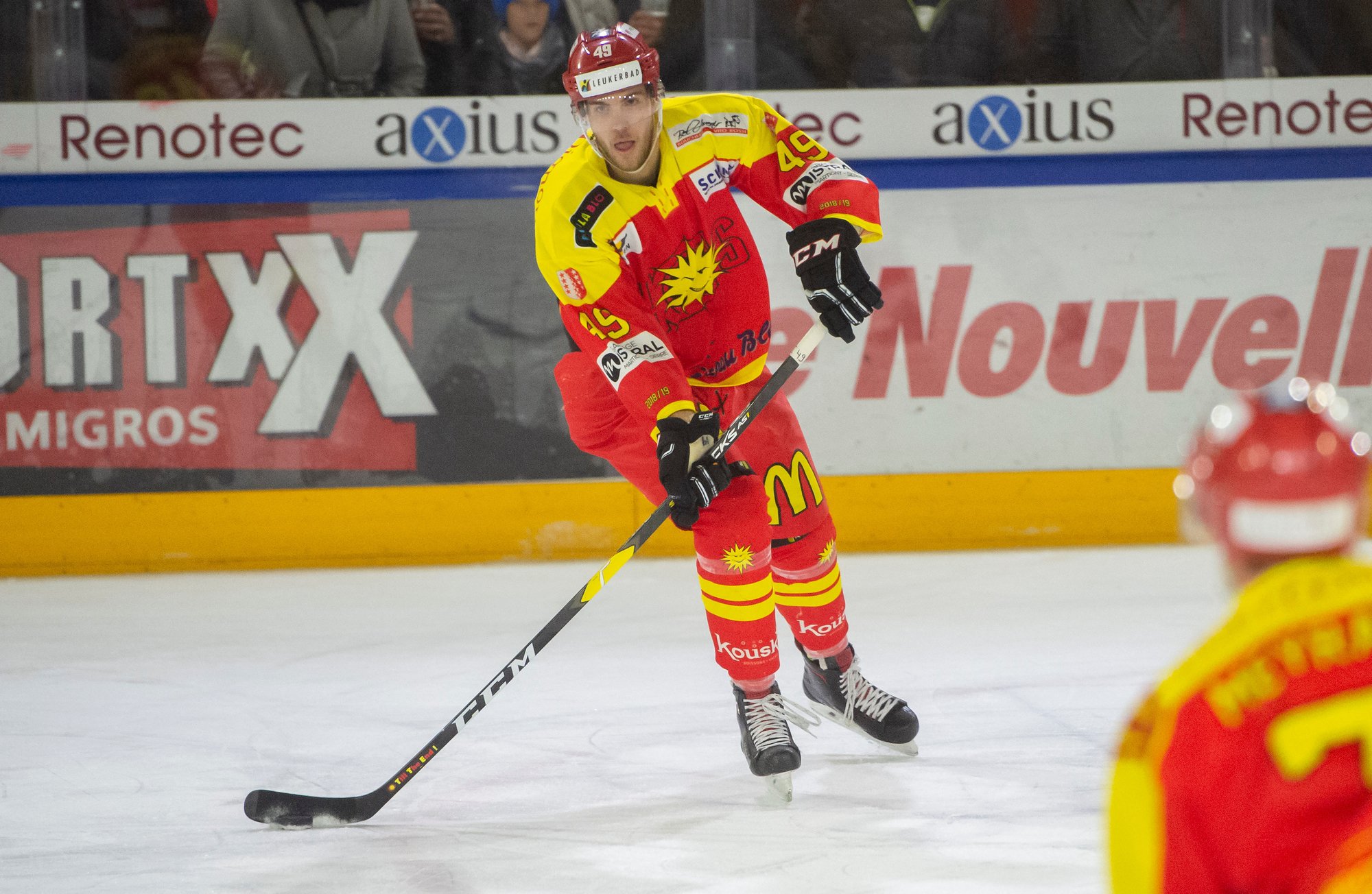 Maxime Montandon devrait rester à Sierre la saison prochaine.