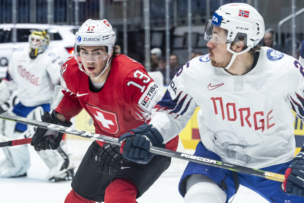 Le Valaisan Nico Hischier a une nouvelle fois pesé sur la rencontre.