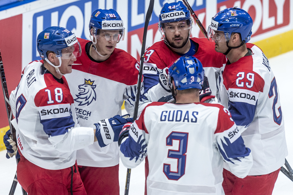 Dominik Kubalik (n° 81) & Cie ont écrasé leurs adversaires 8-0.