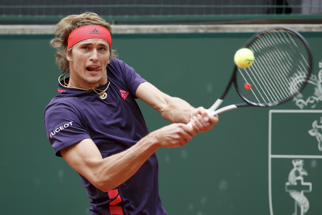 L'Allemand Alexander Zverev a remporté la première manche face au Chilien Jarry.