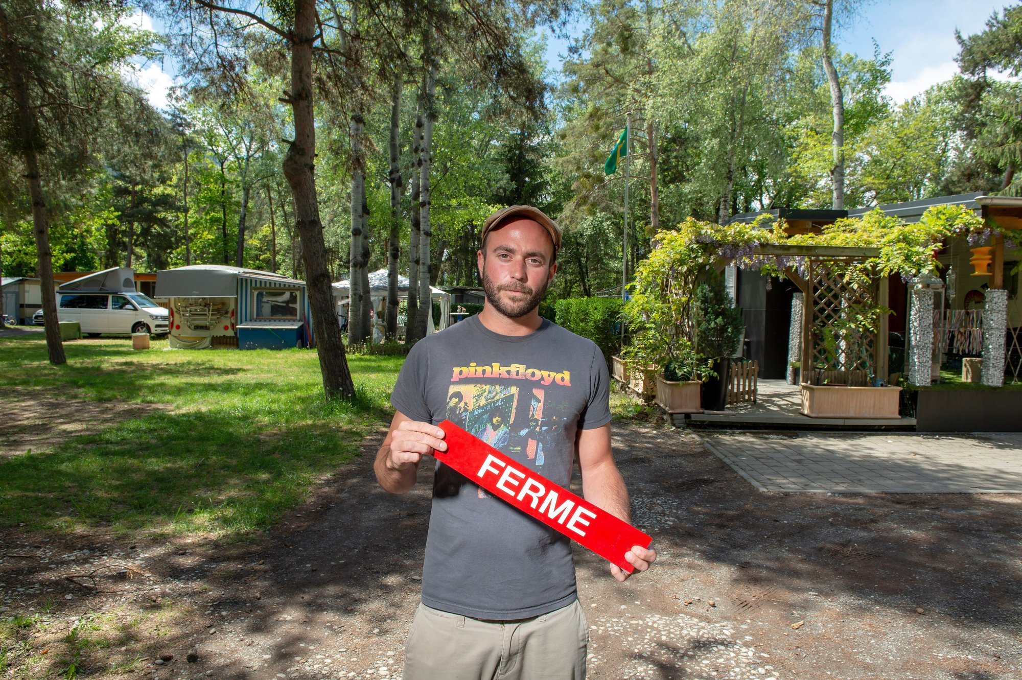 Dans dix ans, le camping Sedunum devra fermer ses portes à cause de la correction du Rhône. Jonathan Mazza, le gérant, espère trouver une solution de remplacement.