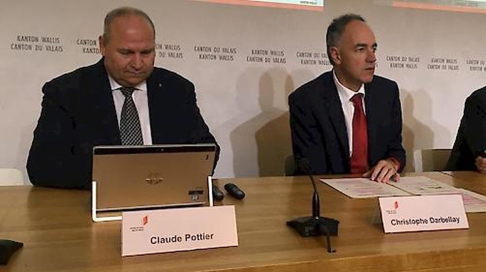 Claude Pottier et Christophe Darbellay