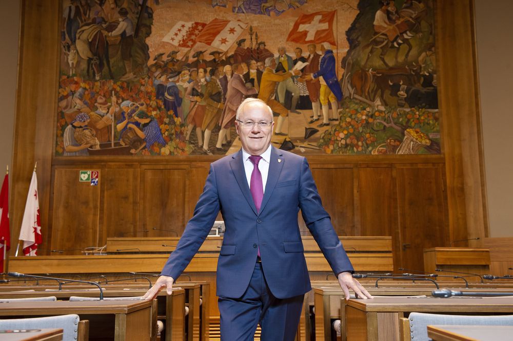 Gilles Martin est le nouveau président du Grand Conseil.