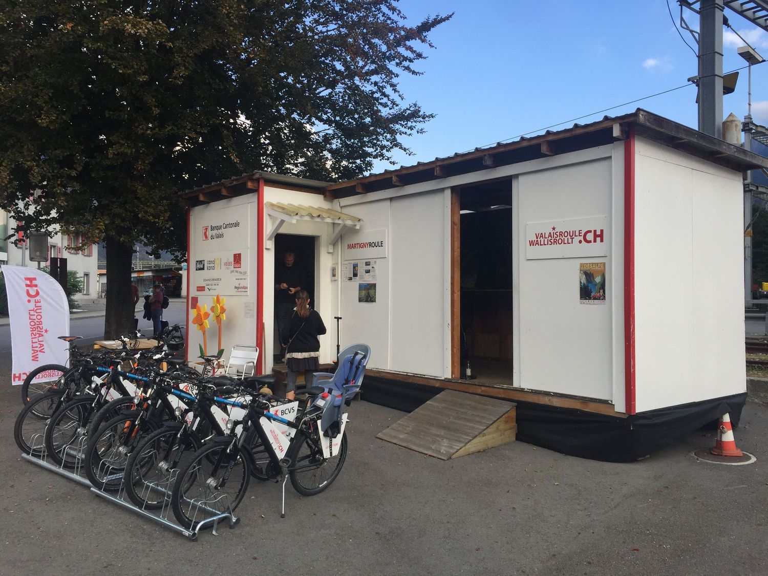En 2018, Valaisroule a comptabilisé près de 13 000 prêts de vélos sur l’ensemble du canton.