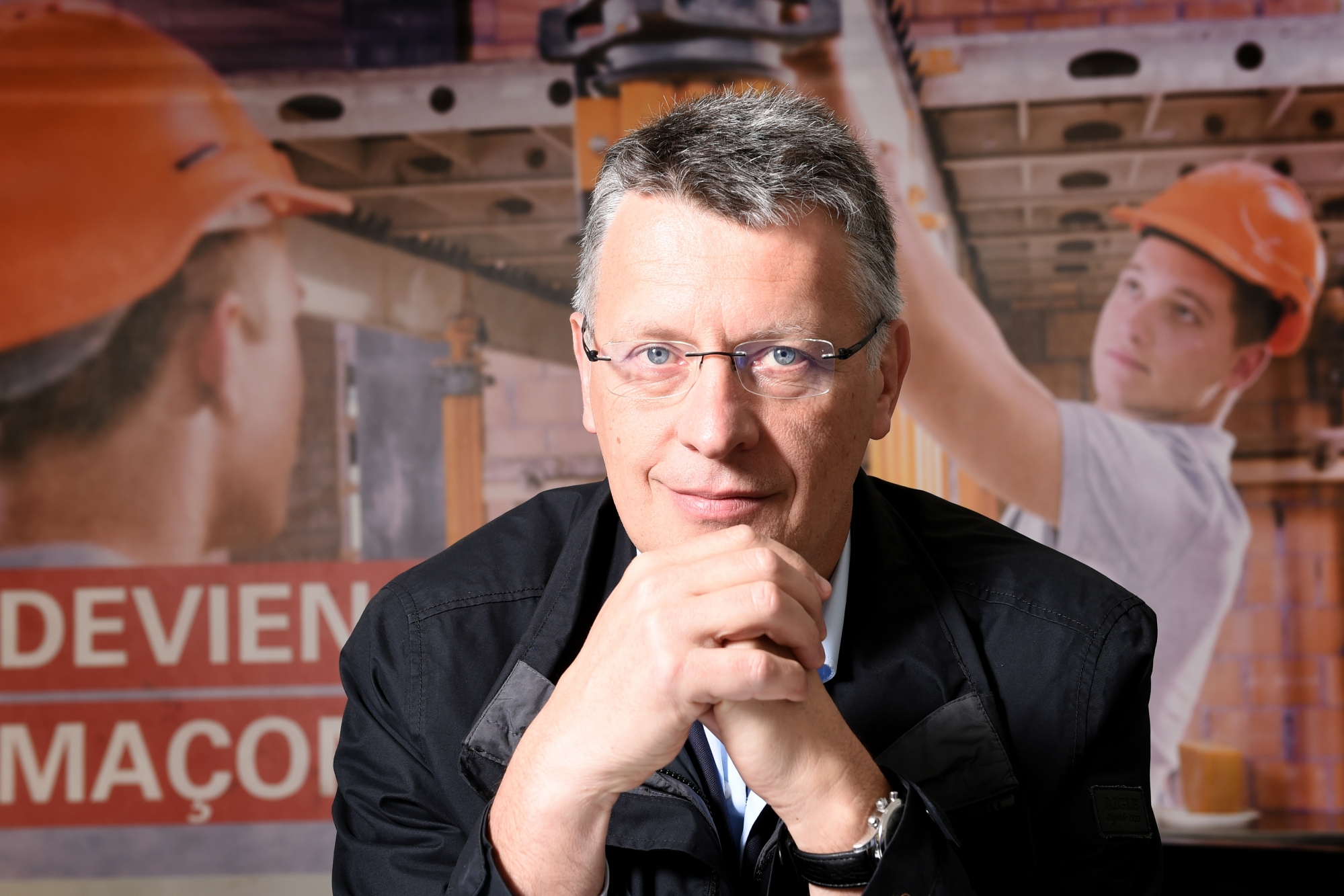 Alain Métrailler, président de l'association valaisanne des entrepreneurs (AVE).