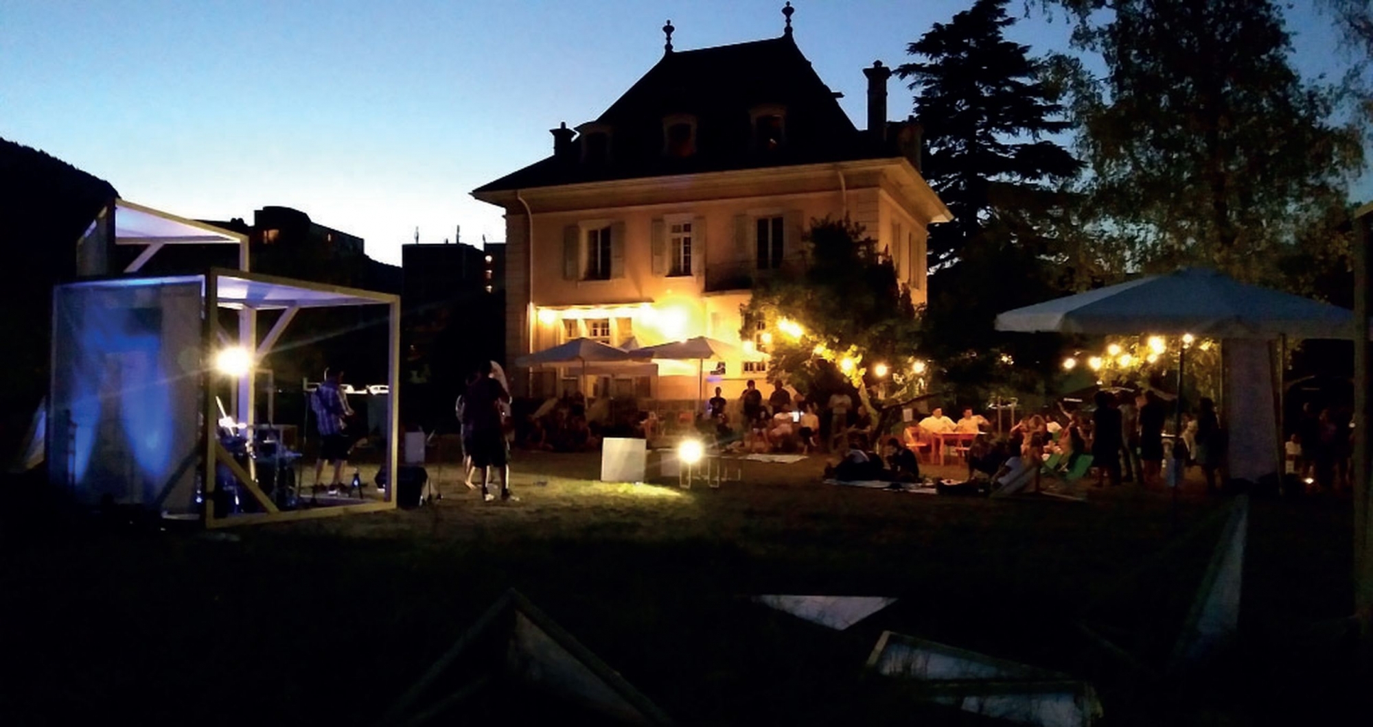 Le Mirage rouvre ses portes ce week-end, pour deux mois, dans les jardins de la Maison Blanche à Monthey.