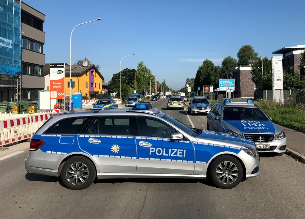 Une patrouille de police allemande a voulu contrôler le conducteur vendredi après-midi vers 13h45 à Constance.