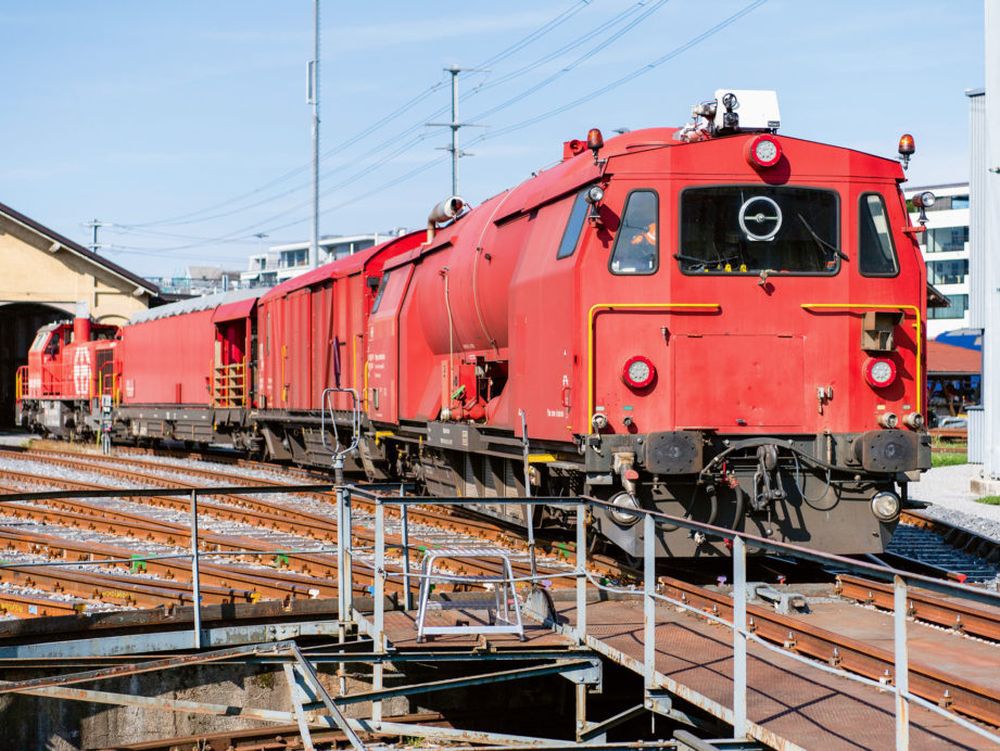 Ce train d'extinction et de sauvetage est "cédé" au prix d'un million de francs.