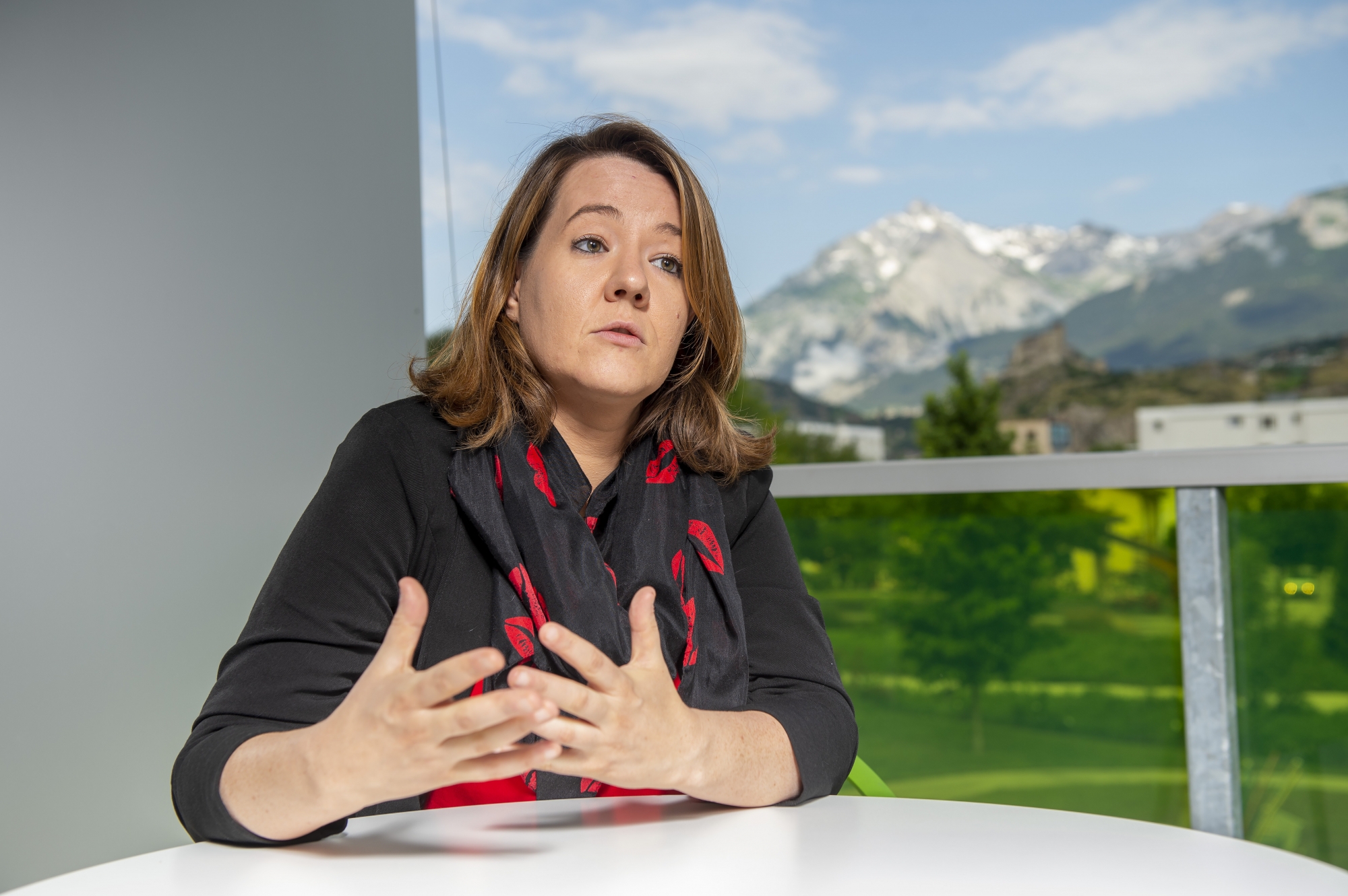 Victorine Zermatten connaît bien les conséquences des AVC. Elle travaille comme neuropsychologue au centre cérébro-lésé de la fondation Valais de coeur à Sion.