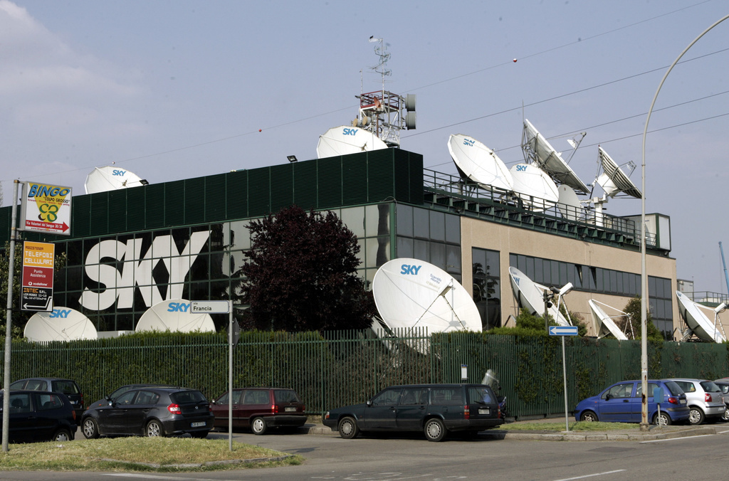 Le suspect piratait les chaînes satellites de Sky Italia.