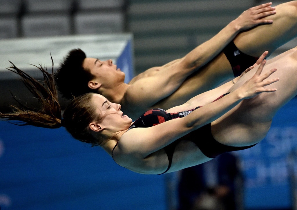 Le duo suisse Michelle Heimberg et Jonathan Suckow ont décroché le bronze à Kiev. (Archives)