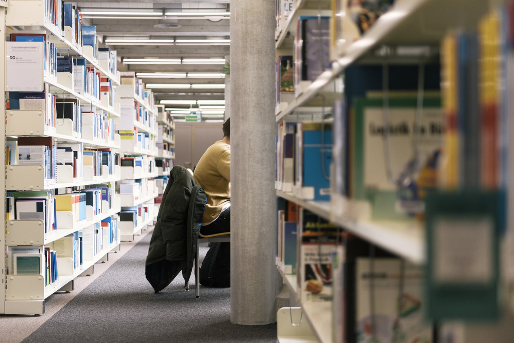 L'institution la plus fréquentée est la bibliothèque centrale de Zurich, avec plus de 49'000 utilisateurs. (Illustration)