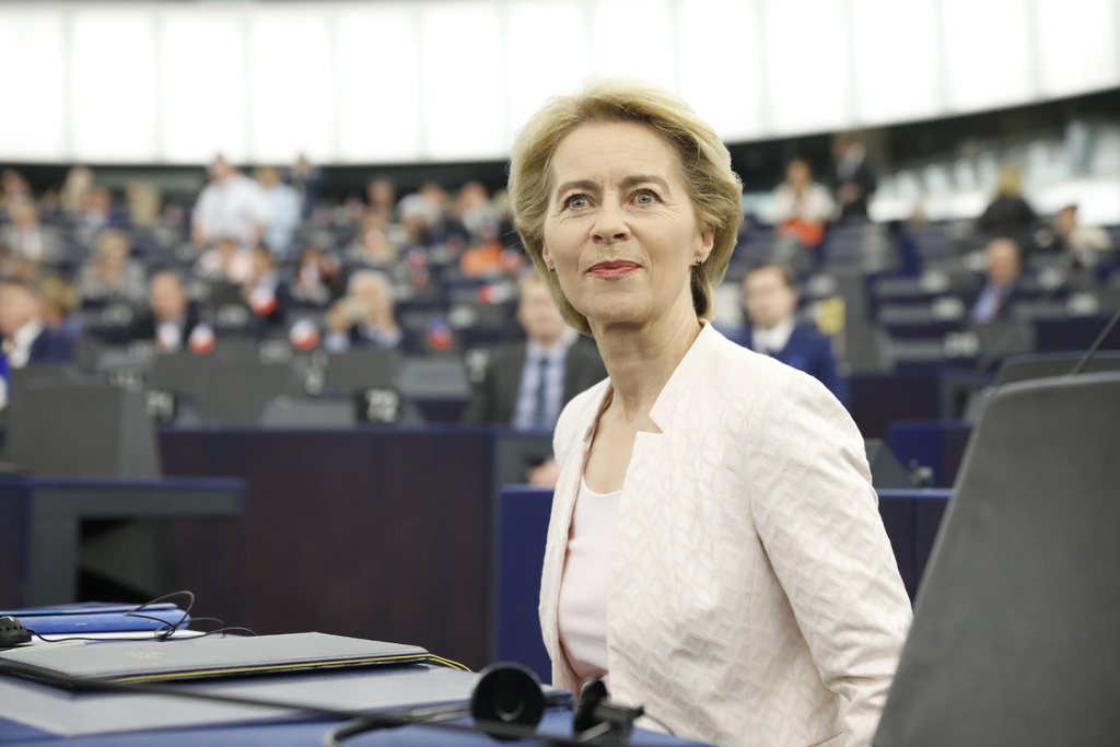Ursula von der Leyen est la nouvelle présidente de la Commission européenne (archives).