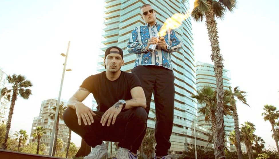 Le duo de rap allemand Bonez MC & Raf Camora, certifié platine mais pourtant inconnu en Romandie.