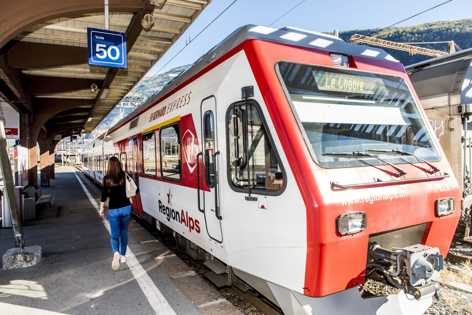 RegionAlps devrait assurer 4 ou 5 paires de trains quotidiens sur le tronçon Monthey-Lausanne dès le 15 décembre.