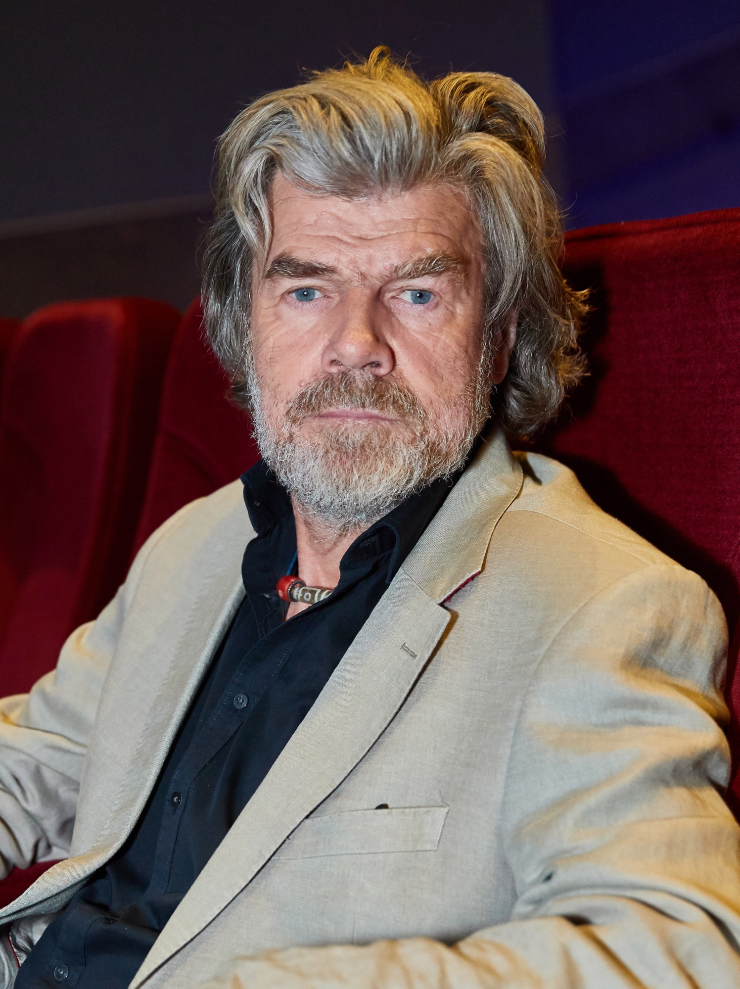 Reinhold Messner était de passage au Festival international du film alpin des Diablerets dimanche, où il a présenté son film «L’Everest, l’ultime frontière».