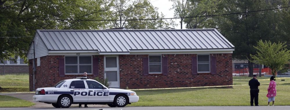 La police du Mississipi a enquêté du côté de Corinth, dans le sud de l'état.
