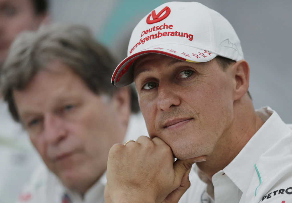 Michael Schumacher a été victime d'une chute à ski, à Méribel, en Savoie, le 29 décembre 2013 (archives).